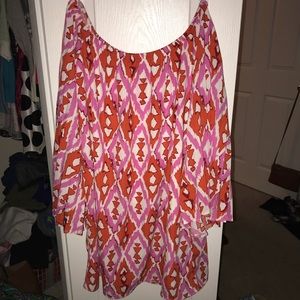 Bevello off the shoulder mini dress